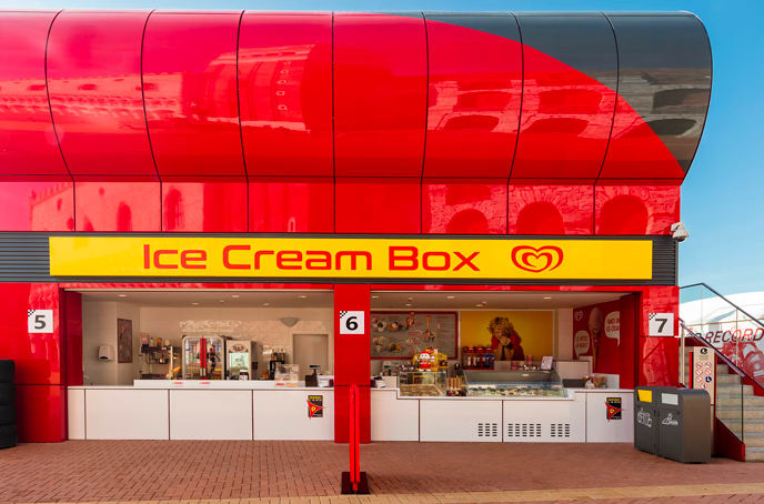 Ice Cream Box Ice Cream Box